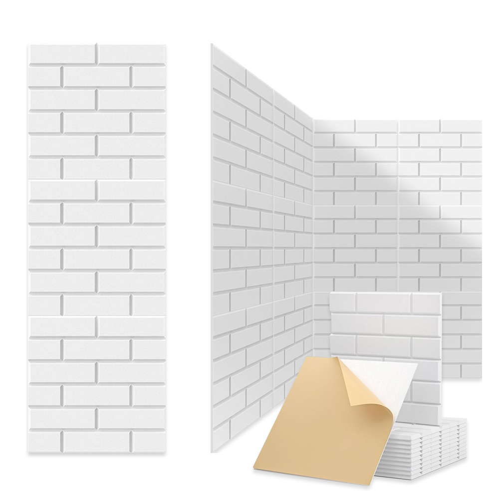 12 "x12" x0.4 brick patterned 